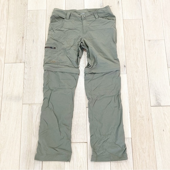 Outdoor Research Tan Boot Cut Hiking Pants - Picture 1 of 6